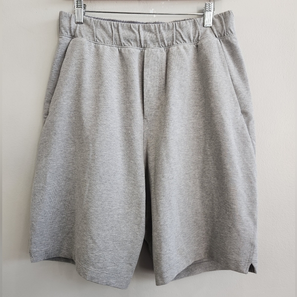 Lululemon Connector Shorts Men’s Medium Gray Athleisure City Sweat Casual 9” - Picture 1 of 8